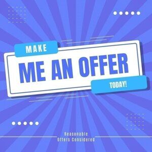 😊 MAKE ME AN OFFER! All Reasonable Offers  Considered!